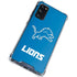 NFL Detroit Lions Distressed Galaxy S20 FE Clear Case